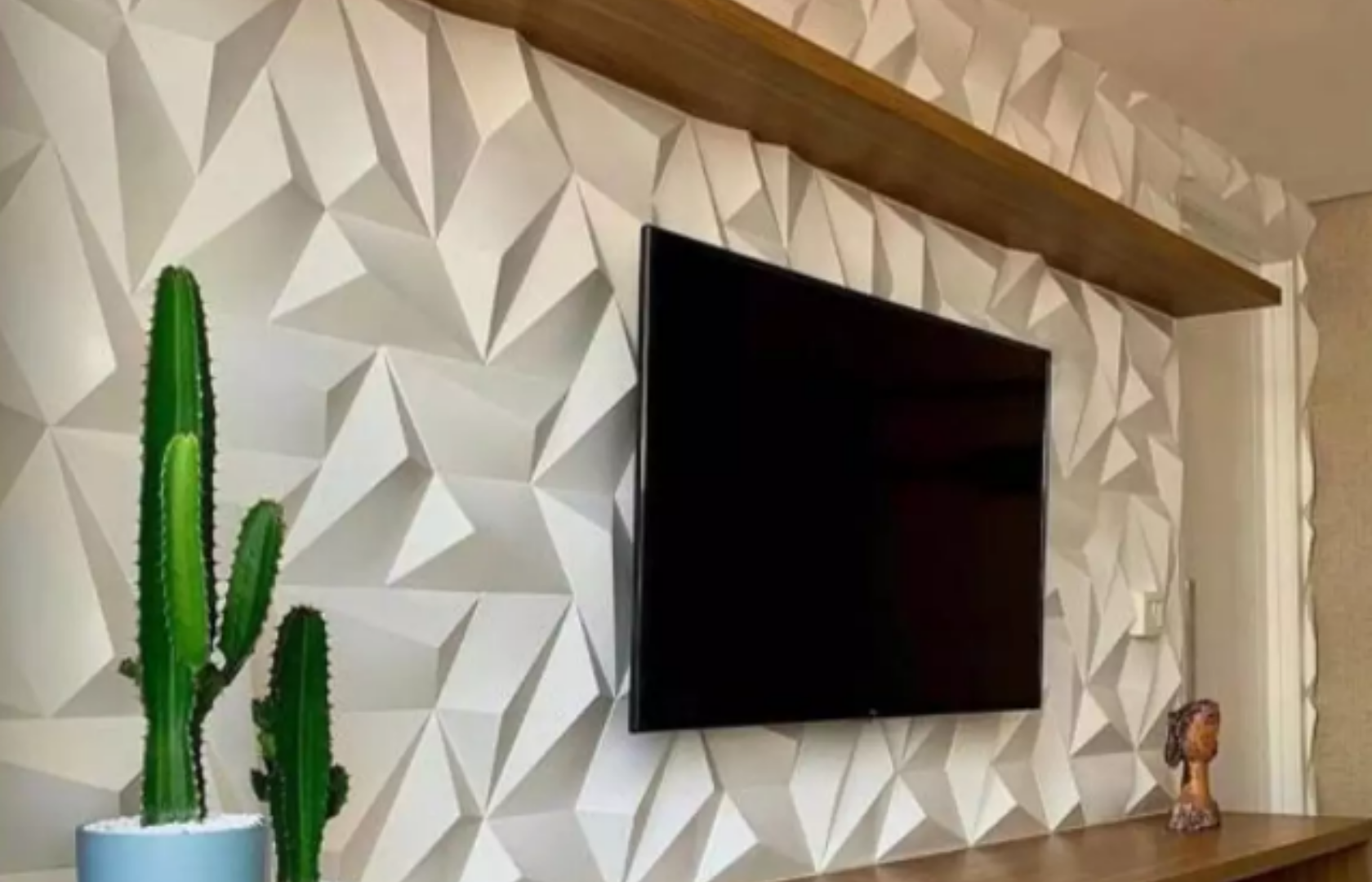 Gesso moderno para sala